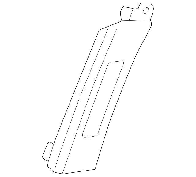 996-555-183-05-A11 Деталь UPPER PILLAR, LEFT