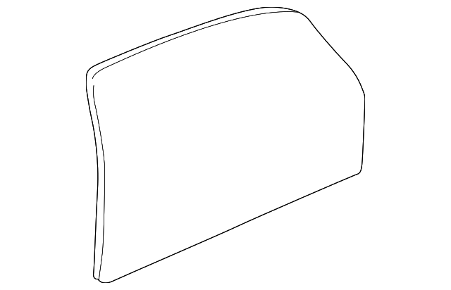 30674314 Деталь DOOR GLASS, LEFT