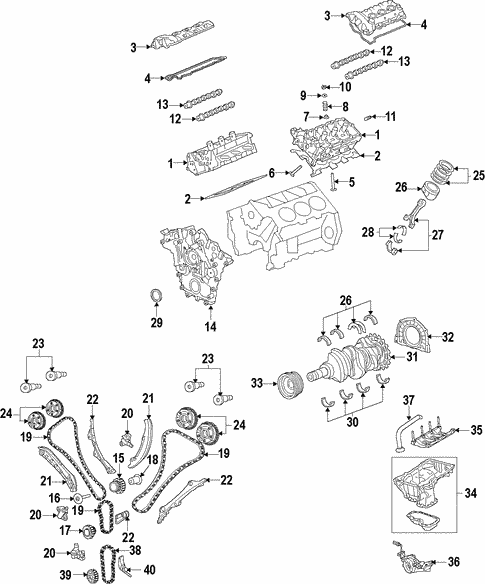 Engine/Oil Pump for 2012 Dodge Grand Caravan #1
