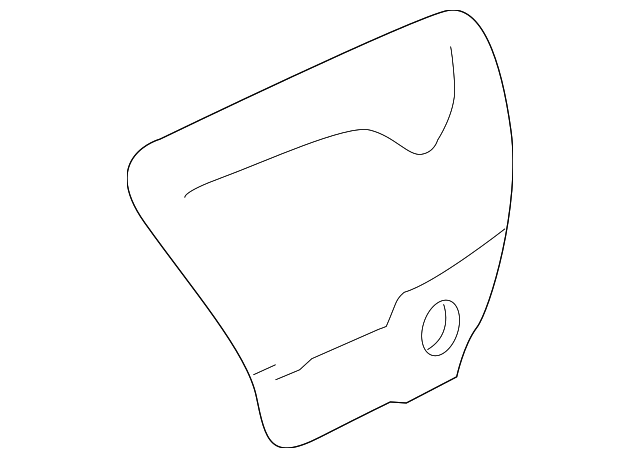 4602561 Деталь WATER DEFLECTOR, LEFT