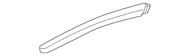 12756600 Деталь MOLDING STRIP, LEFT
