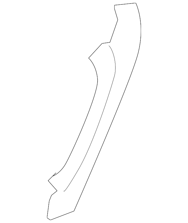 12756544 Деталь PULL HANDLE, LEFT