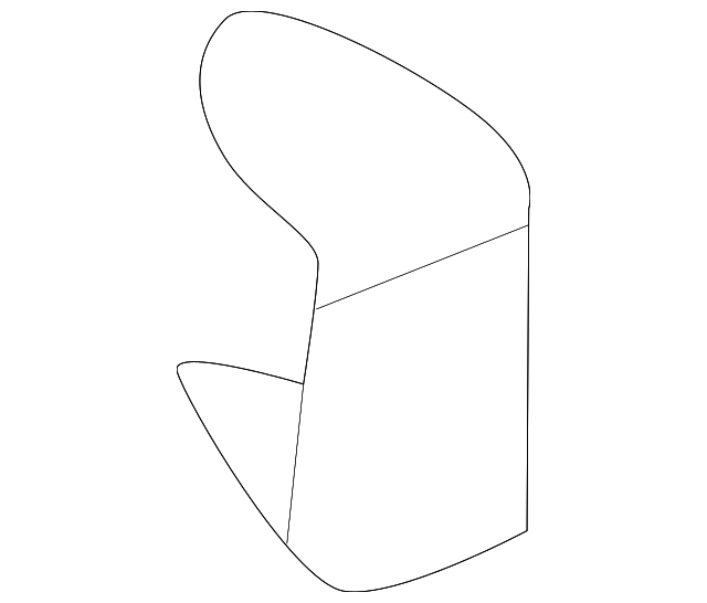 88970946 Деталь LIFT GATE WEDGE, LEFT