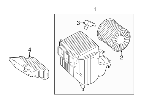 Air Intake for 2014 Mercedes-Benz CLA 45 AMG® #0