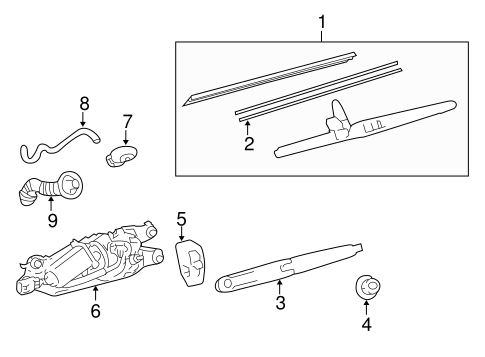 BODY/WIPER & WASHER COMPONENTS for 2015 Toyota 4Runner #1