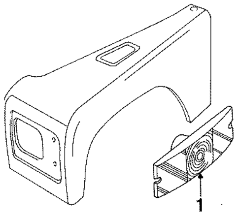 Defender 90 SIDE MARKER LAMPS