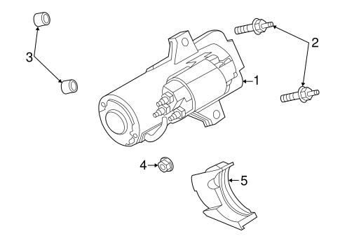 Electrical/Starter for 2013 Ford Escape #2