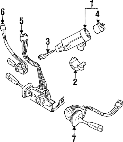 Defender 90 IGNITION LOCK