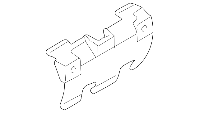 30811612 Деталь HANDLE, OUTSIDE BRACKET, LEFT
