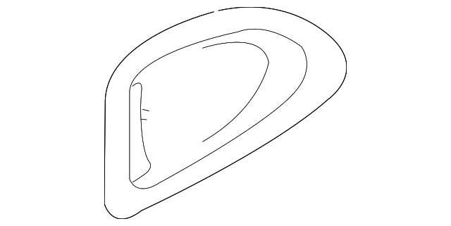 30896517 Деталь BEZEL, LEFT