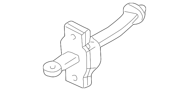 30873202 Деталь DOOR CHECK, LEFT