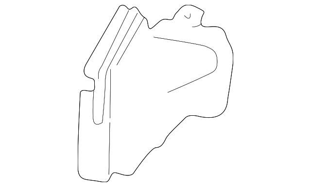 30864711 Деталь LOCK COVER, LEFT