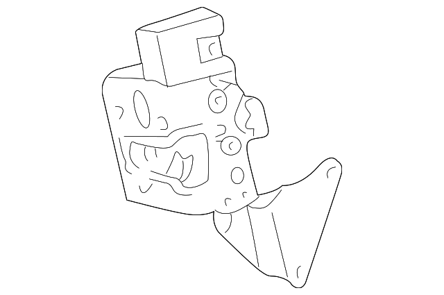 30850806 Деталь LOCK, LEFT