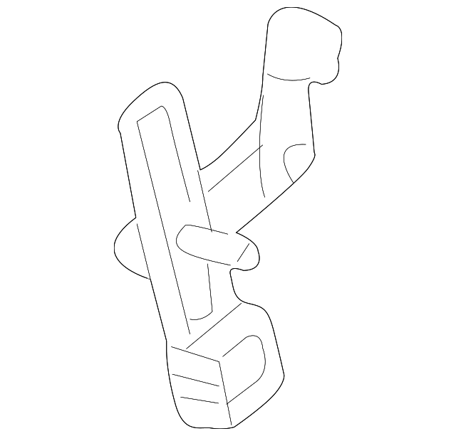30807476 Деталь LEVER, RIGHT