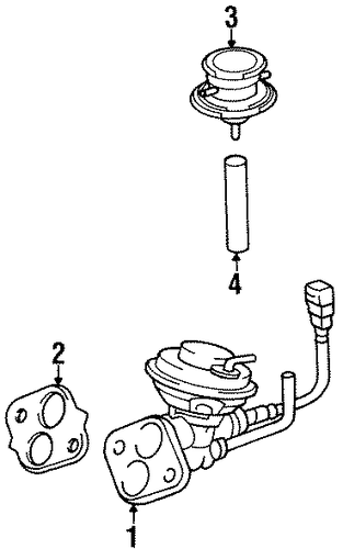 EMISSION SYSTEM/EMISSION COMPONENTS for 1996 Toyota Corolla #2