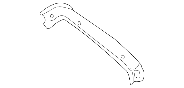 4915781 Деталь OPENING TRIM, RIGHT