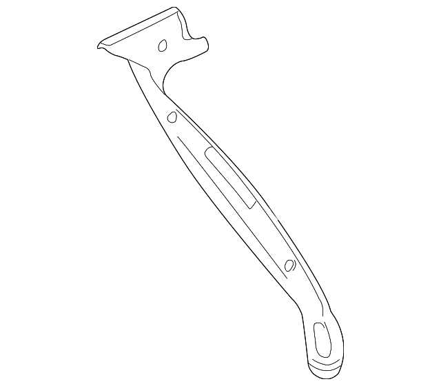 4915773 Деталь OPENING TRIM, LEFT