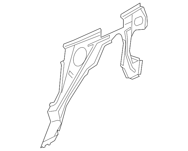 ASR1874 Деталь LOWER REINF, RIGHT