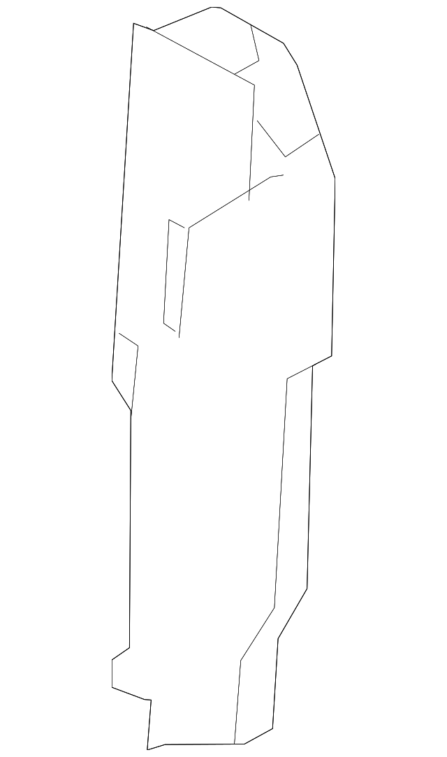 ALE490180 Деталь CORNER PILLAR, RIGHT