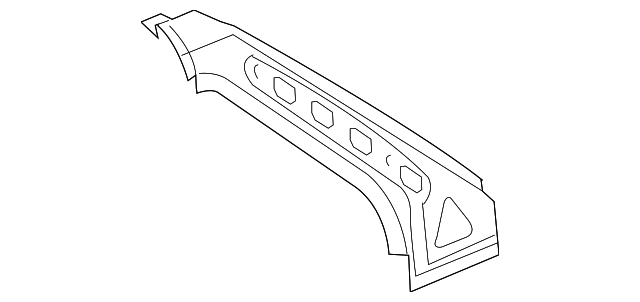 ALR8461 Деталь REAR REINF, LEFT