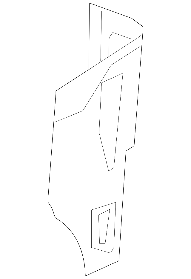 ALR9371 Деталь LOWER PANEL, LEFT