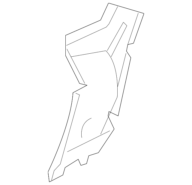 ASR1872 Деталь REINFORCEMENT, RIGHT