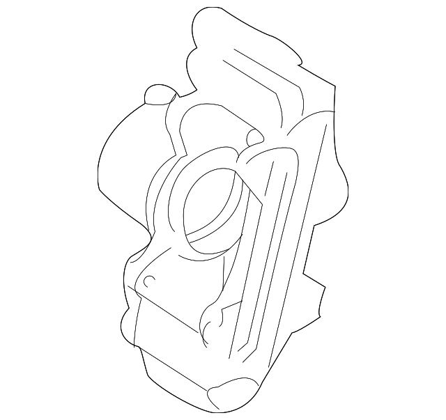 19204183 Деталь CALIPER, LEFT