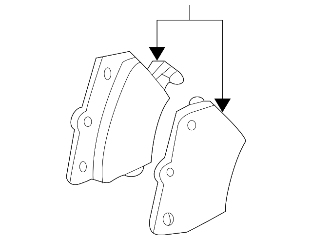 19205534 Деталь BRAKE PADS