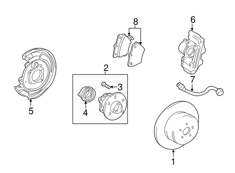Vibe REAR BRAKES 2