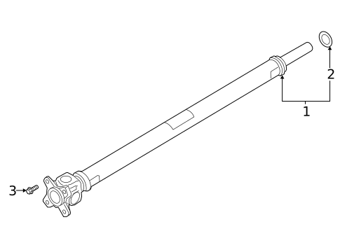 Drive Shaft for 2020 BMW M340i #0