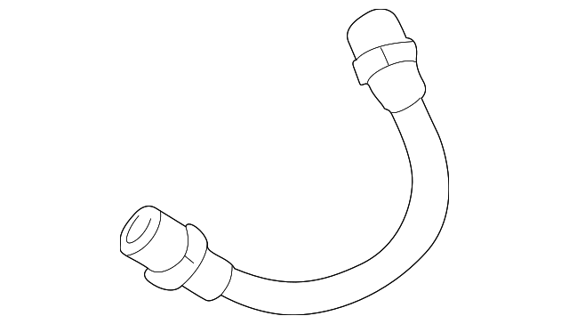 88971252 Деталь BRAKE HOSE, LEFT