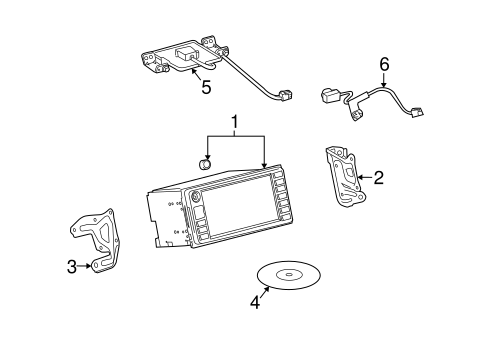 ELECTRICAL/NAVIGATION SYSTEM COMPONENTS for 2009 Toyota Matrix #1
