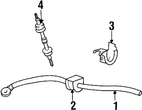 Grand Marquis STABILIZER BAR & COMPONENTS