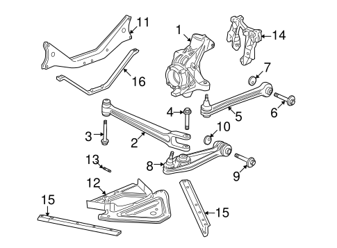 Boxster Задняя подвеска 2