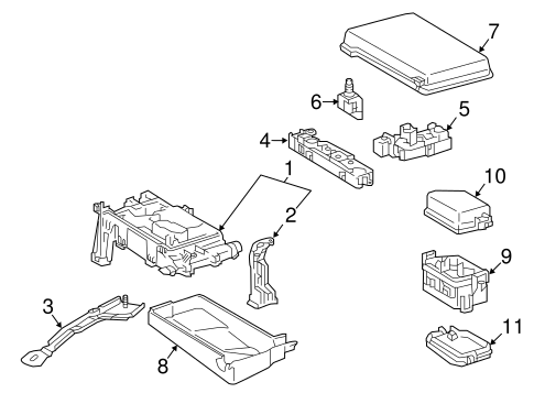 ELECTRICAL/FUSE & RELAY for 2016 Toyota Tacoma #1