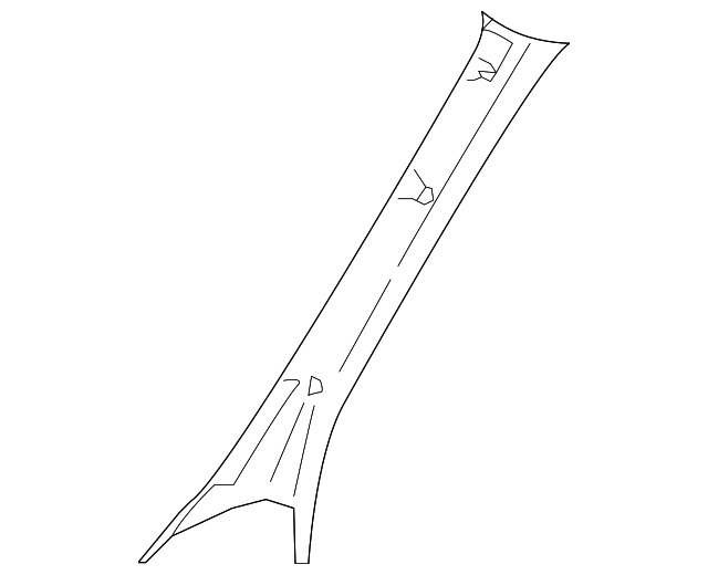 95B-867-234-C-9U7 Деталь WNDSHLD PLR TRIM, RIGHT