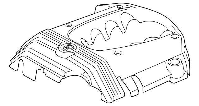 C2C12870 Деталь ENGINE COVER