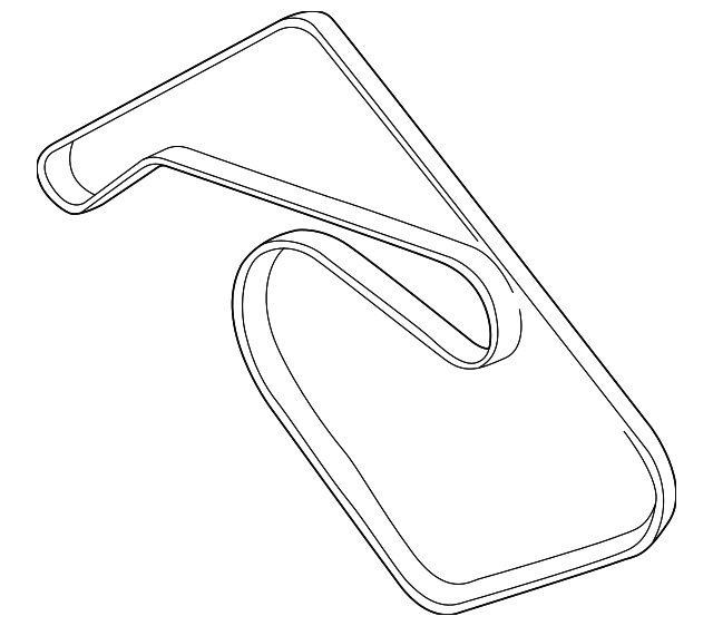 NCA2211AC Деталь SERPENTINE BELT