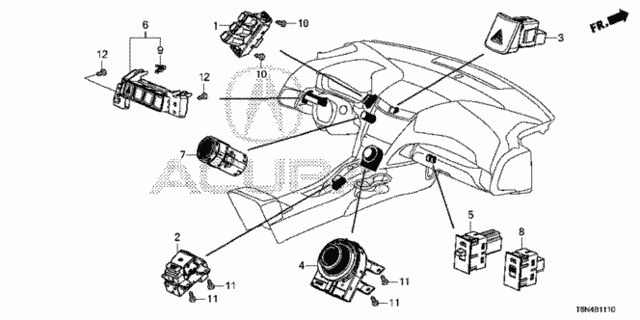 Switch for 2018 Acura NSX #0