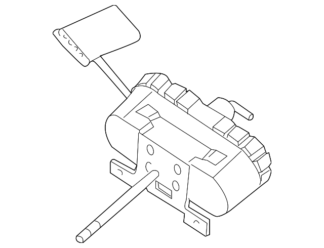 XBS000010 Деталь WIPER MOTOR, LEFT