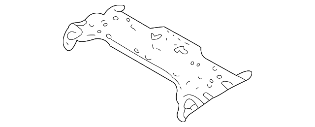 XR81052 Деталь RADIO LOWER SUPPORT