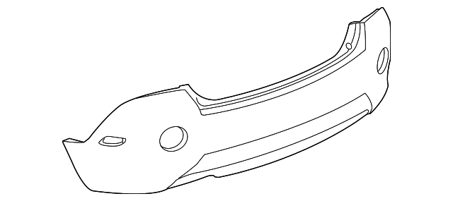 19167516 Деталь BUMPER COVER