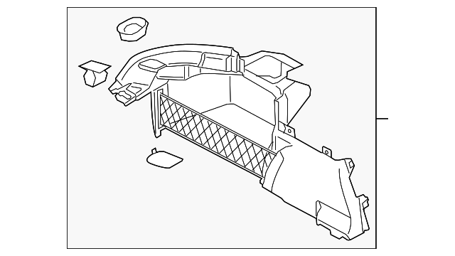 970-551-051-02-DAQ Деталь SIDE TRIM PANEL, LEFT