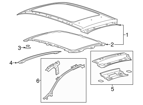 MKX ROOF & COMPONENTS 2