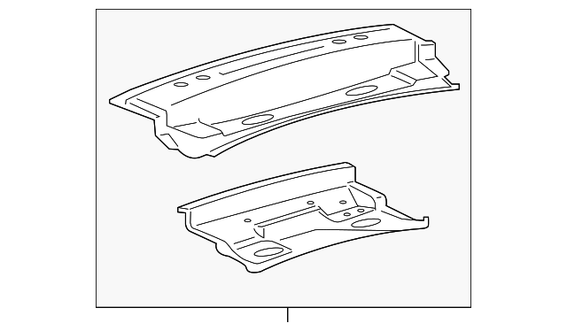 FA1Z-5841302-A Деталь REAR HEADER