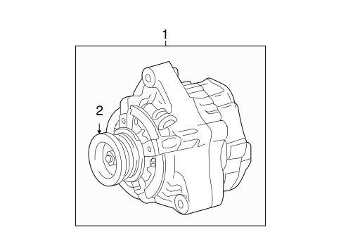 ELECTRICAL/ALTERNATOR for 2008 Toyota Tundra #1