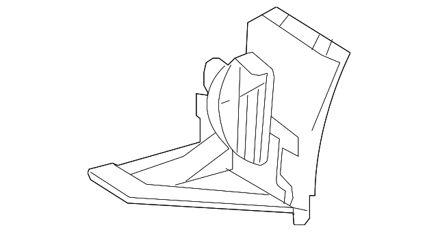 987-504-123-10 Деталь FT FENDER LINER, LEFT