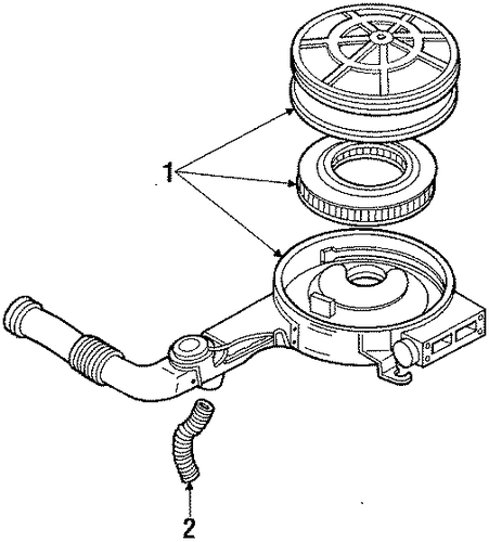 Festiva AIR INLET