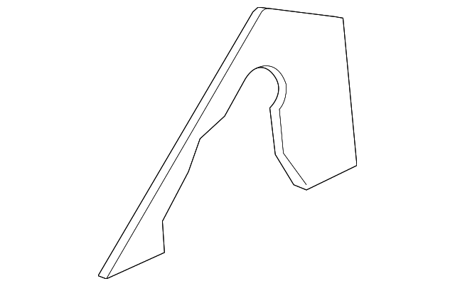 T2R11493 Деталь MIRROR INSULATION, RIGHT