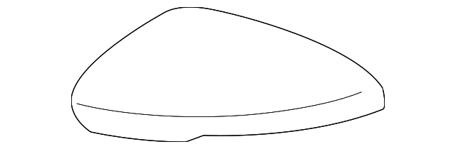 C2Z21700LML Деталь MIRROR COVER, RIGHT